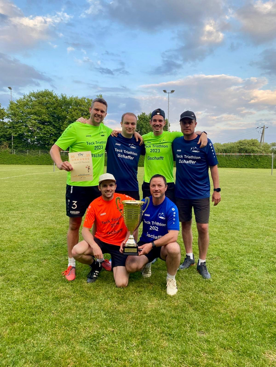 Sieger Team-Teck-Triathlon 50. Denkendorfrer Orts-Faustball-Turnier